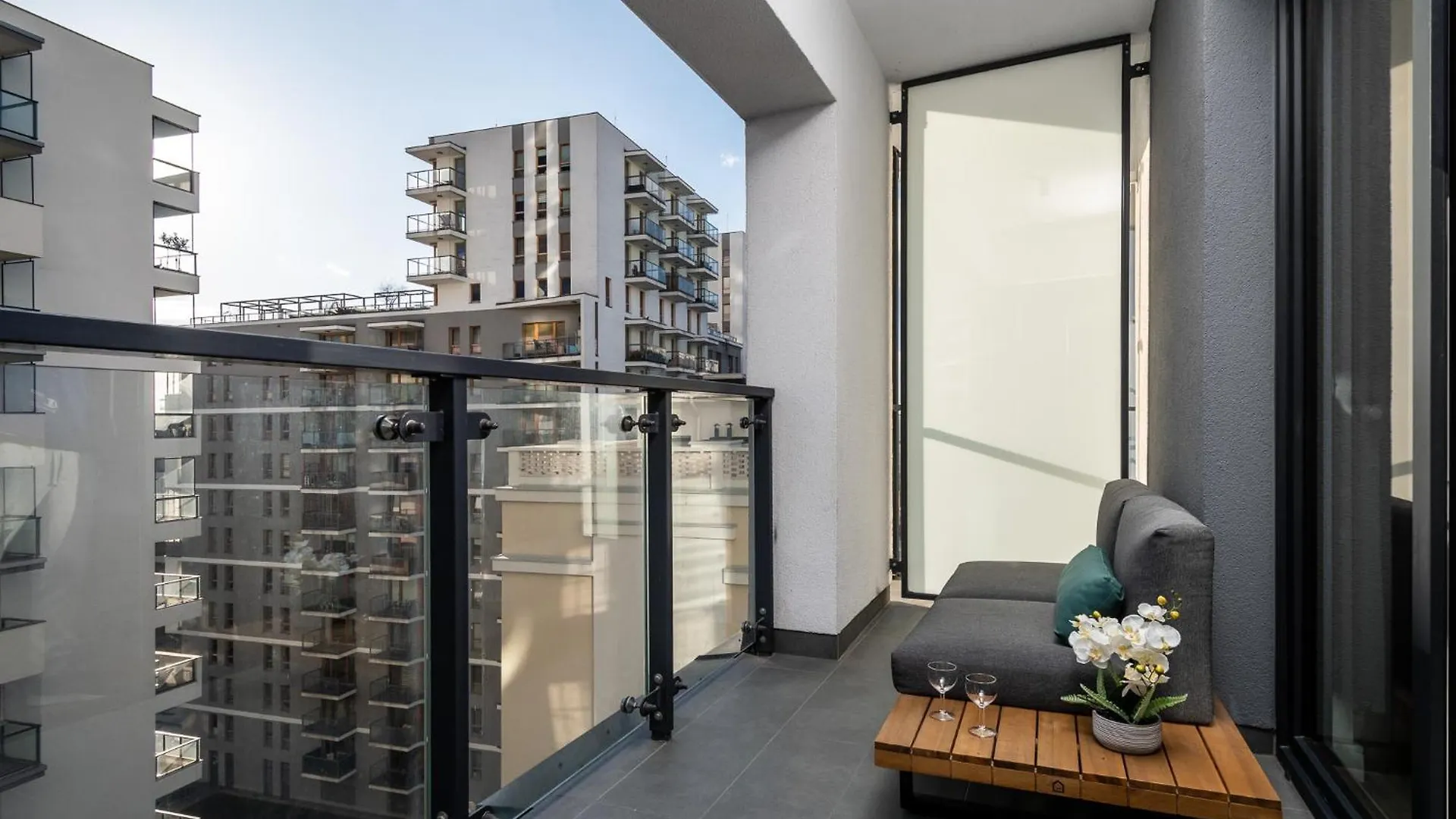 Lägenhet Kasprzaka 29 Wola Tower Premium Apart Garage 817 Warszawa Polen