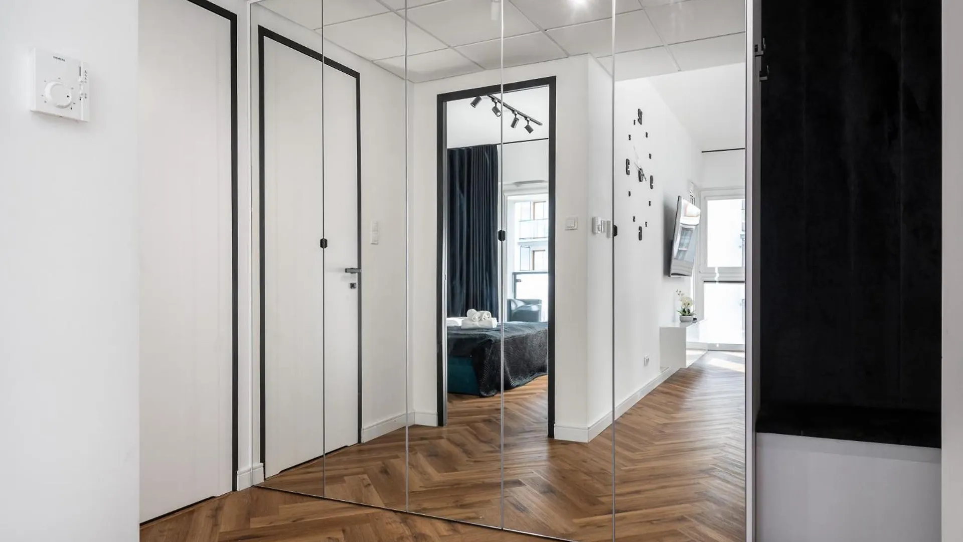 Apartment Kasprzaka 29 Wola Tower Premium Apart Garage 817 Warsaw